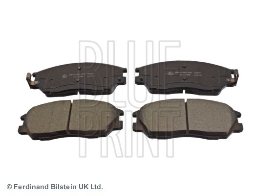 Комплект гальмівних накладок, дискове гальмо, Blue Print ADG04272