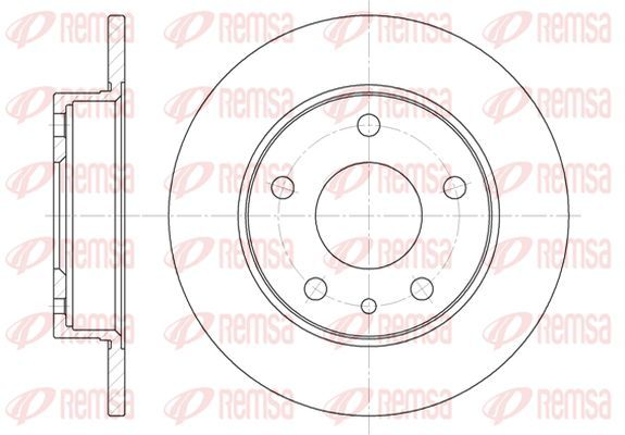 KAWE 651600 - Brake Disc