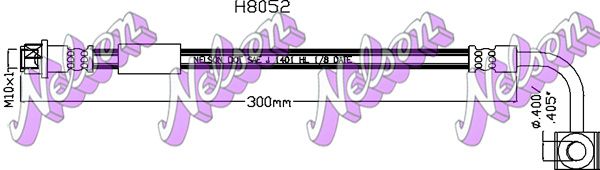 KAWE fékcső H8052