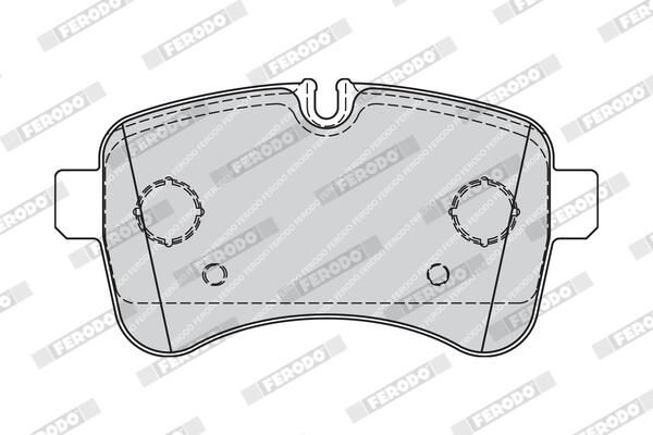 FERODO Plaquettes de frein à disque FVR4037