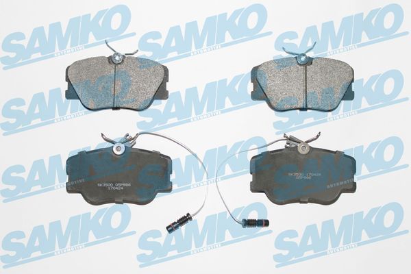 SAMKO 5SP986 Комплект гальмівних накладок, дискове гальмо
