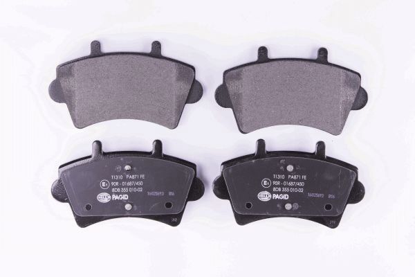 HELLA 8DB 355 010-021 Brake Pad Set, disc brake