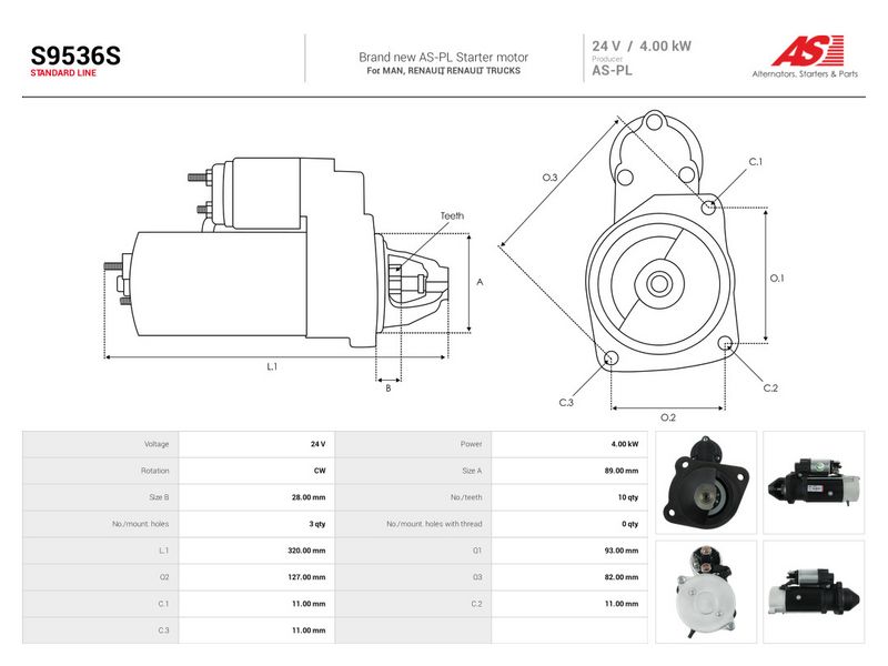 This part match OEM code: 5000791211