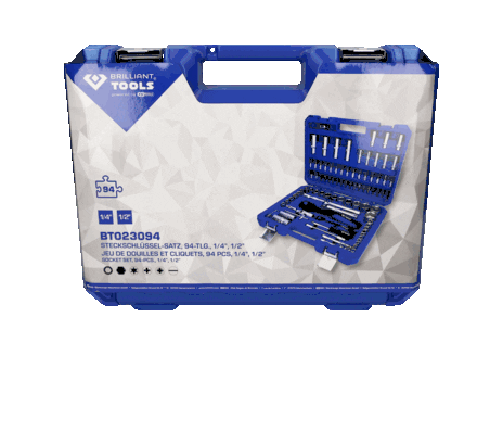 Padrunvõtmete komplekt, KS TOOLS BT023094