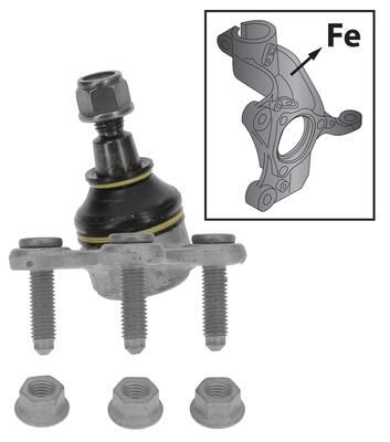 MOOG Rotule suspension VO-BJ-1860