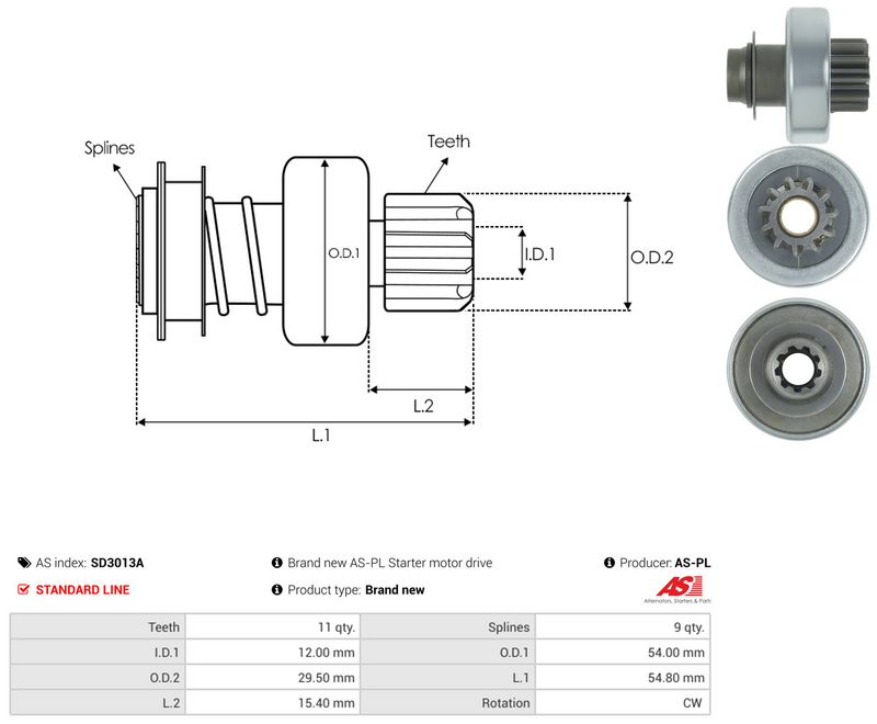 Vabajooks, starter, AS-PL SD3013A