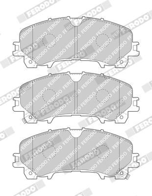 FERODO FDB4998 Brake Pad Set, disc brake
