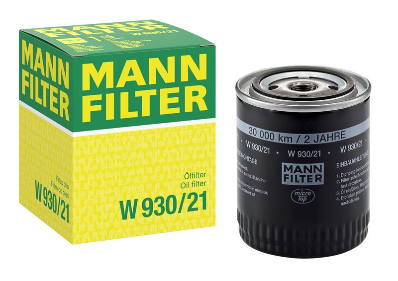 Õlifilter, MANN-FILTER W 930, 21