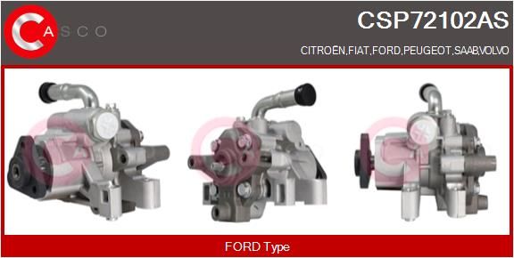 Гідравлічний насос, механізм рульового керування, Casco CSP72102AS
