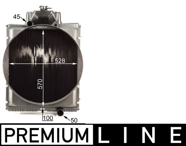 Ψυγείο, ψύξη κινητήρα  BEHR *** PREMIUM LINE ***