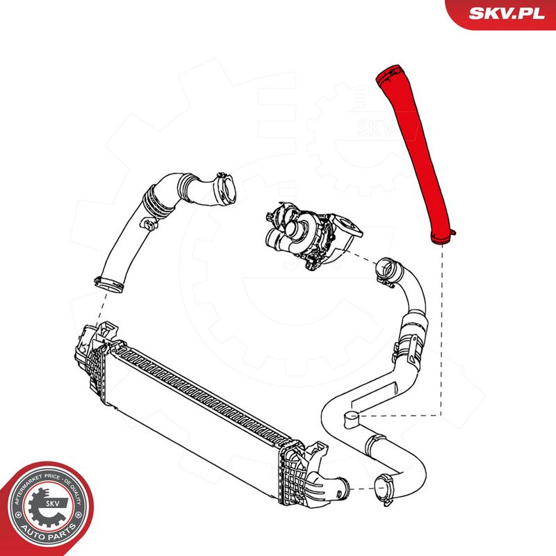 Laadimisõhu voolik, ESEN SKV 24SKV907
