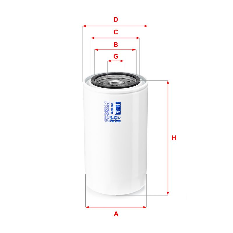 Оливний фільтр, Sofima S5800R