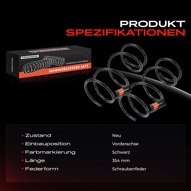 Frankberg 5481FB0031013 Suspension Spring