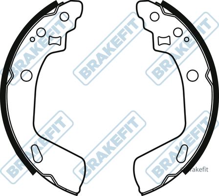 APEC Brake Shoe Set BSH1077