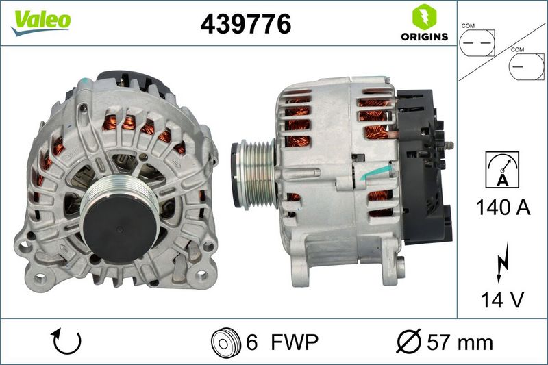 VALEO Dynamo / Alternator 439776