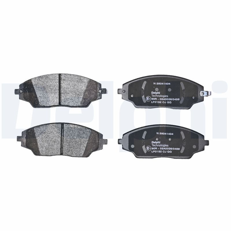 Piduriklotsi komplekt, ketaspidur, DELPHI LP3192