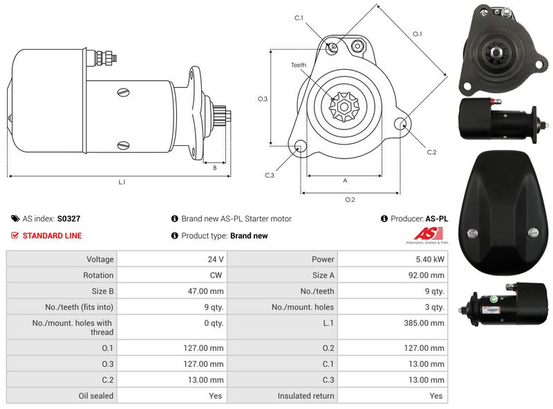 AS-PL S0327 Starter