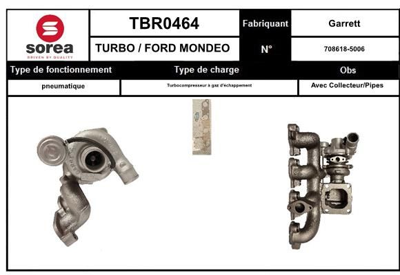 Compresor,sistem de supraalimentare TBR0463 EAI