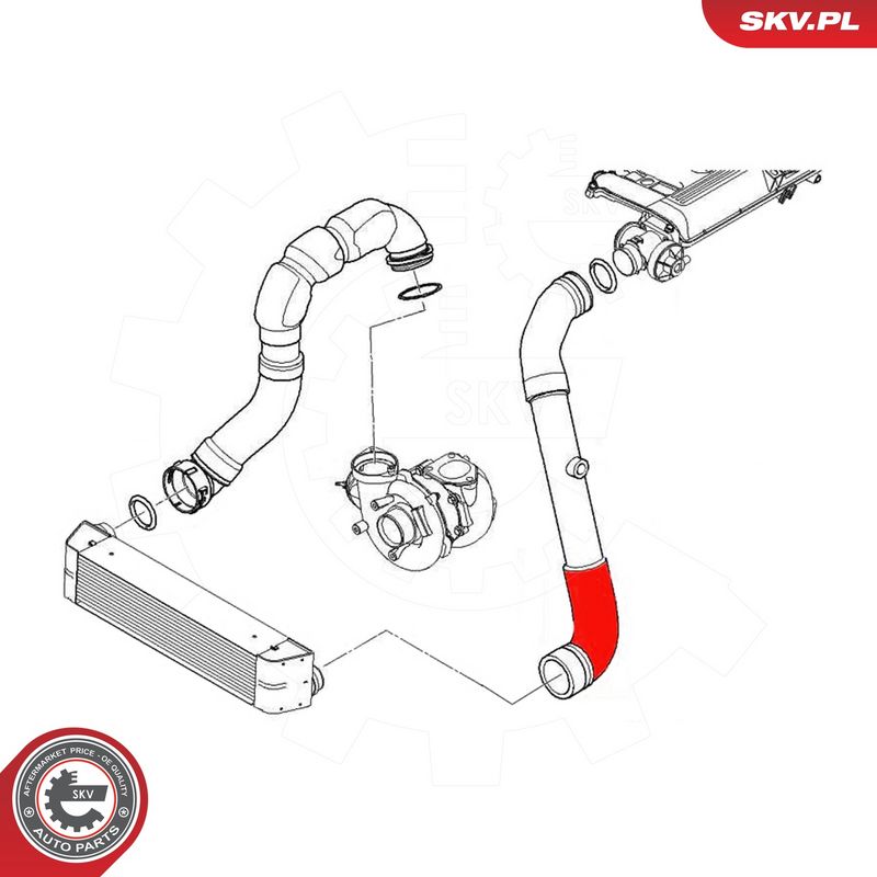 Laadimisõhu voolik, ESEN SKV 43SKV439