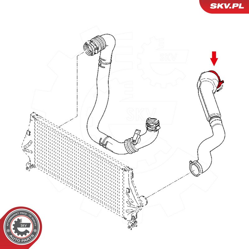Laadimisõhu voolik, ESEN SKV 43SKV271
