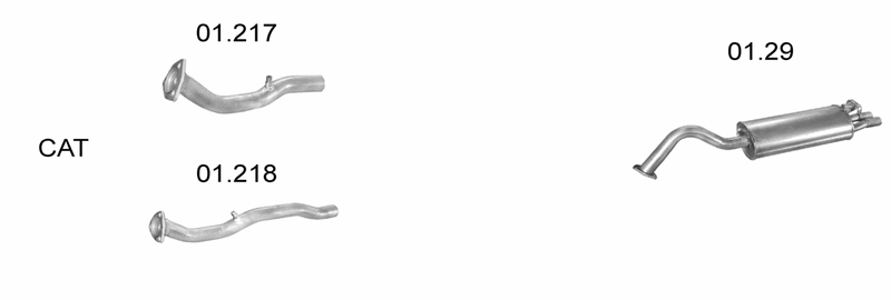 EDEX 104 - Exhaust System