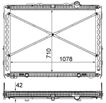 Product Image - Radiateur - CR2097000P - MAHLE