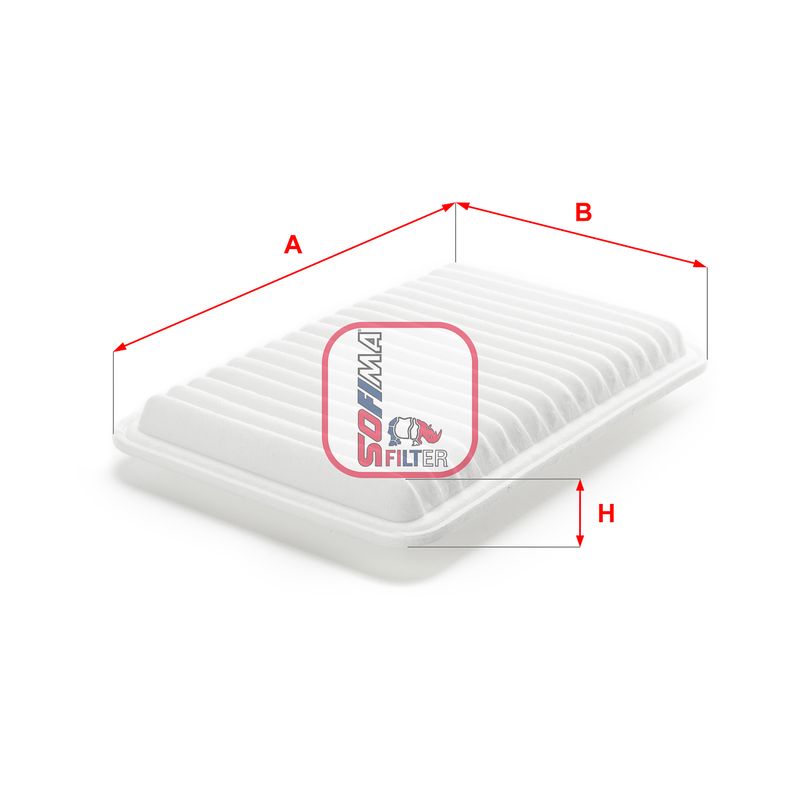 Повітряний фільтр, фільтрувальний елемент, Sofima S3788A