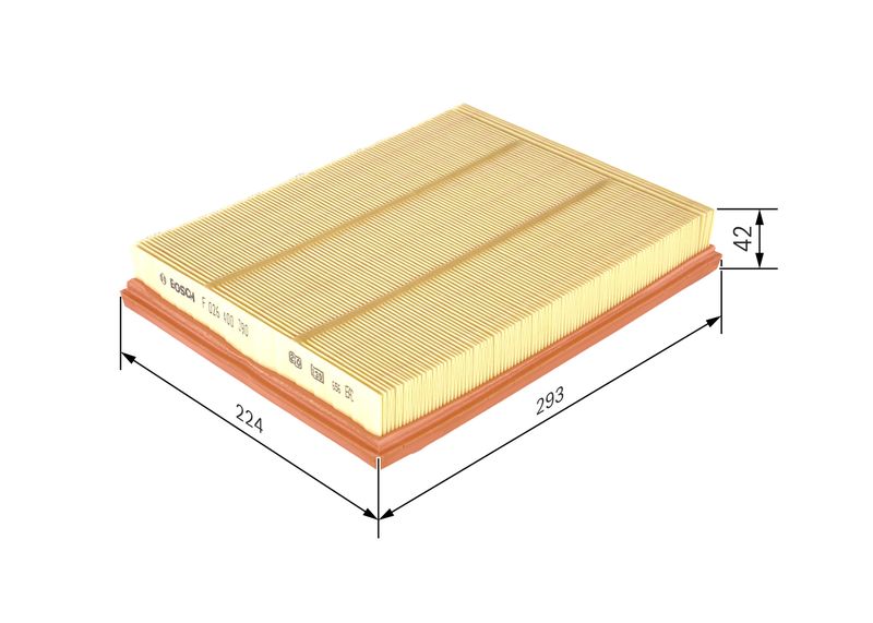 BOSCH F 026 400 390 Air Filter