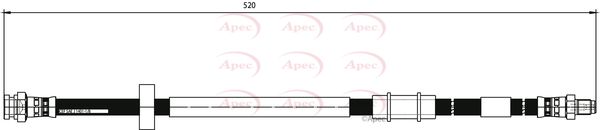 APEC Brake Hose HOS3809