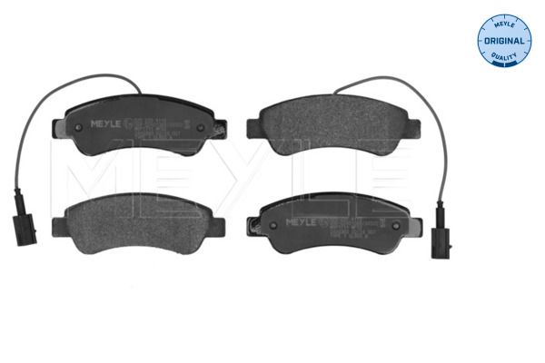 Дискові гальмівні колодки MEYLE 252204119