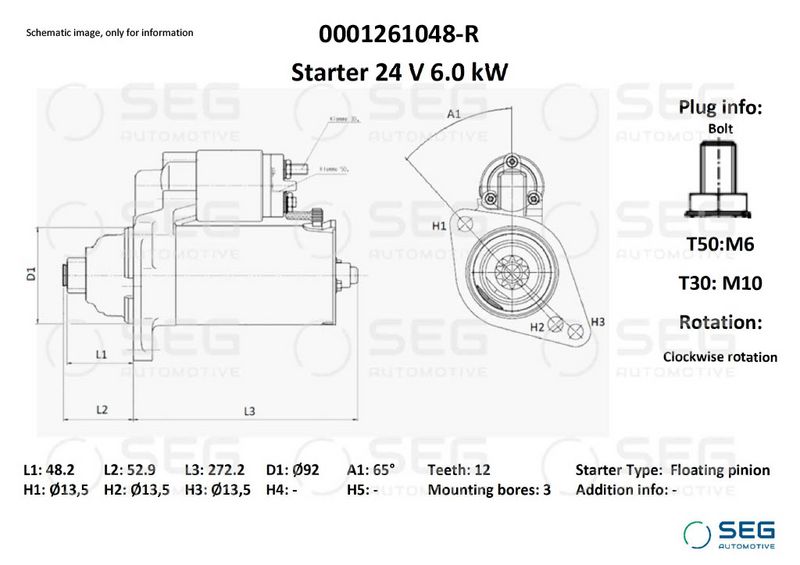 Startér 0001261048-R