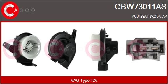 Компресор салону, Casco CBW73011AS