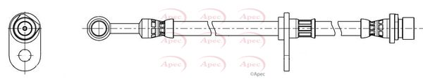 APEC Brake Hose HOS4492