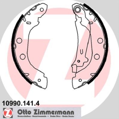 комплект спирачна челюст ZIMMERMANN