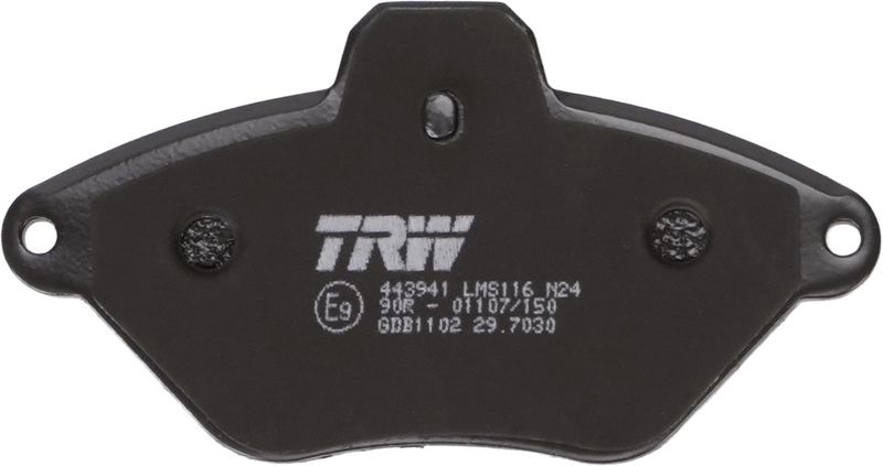 TRW GDB1102 Brake Pad Set, disc brake