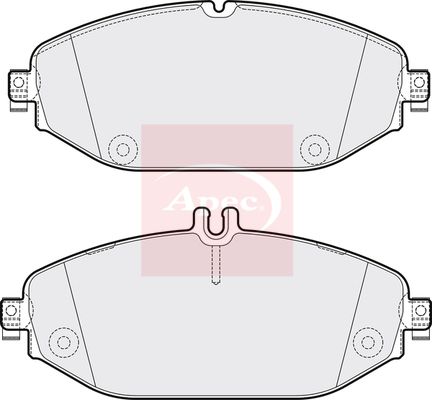 APEC Brake Pad Set, disc brake PAD2055