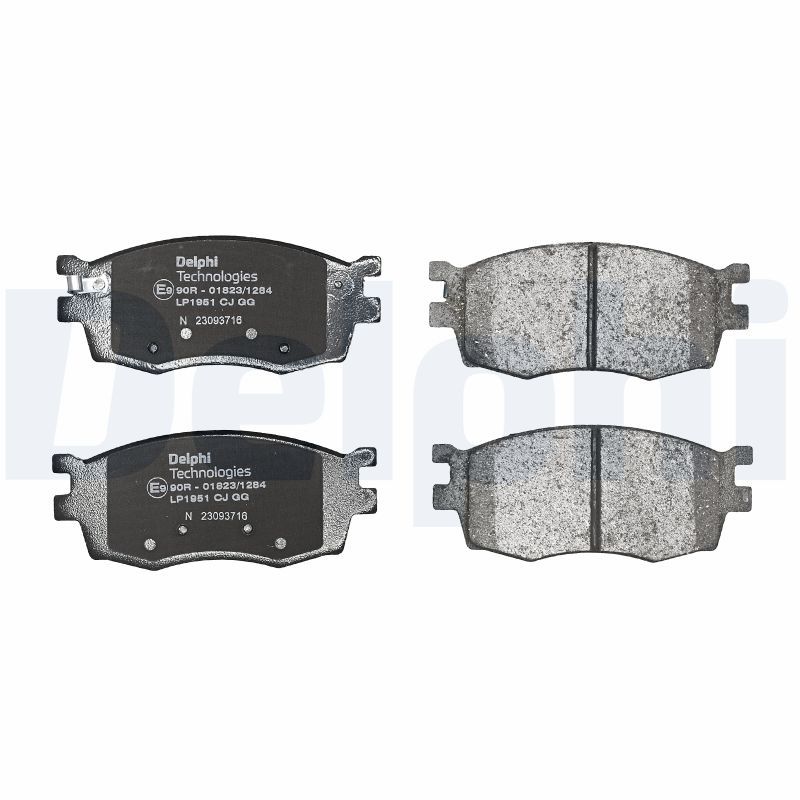 DELPHI LP1951 Brake Pad Set, disc brake