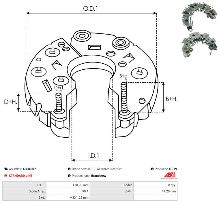 Seadistaja, generaator, AS-PL ARC4007