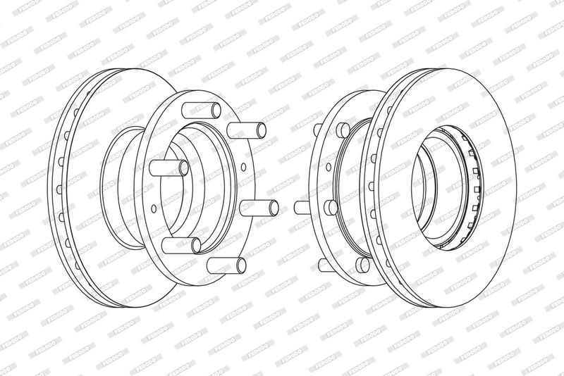 Brzdový kotouč FCR157A