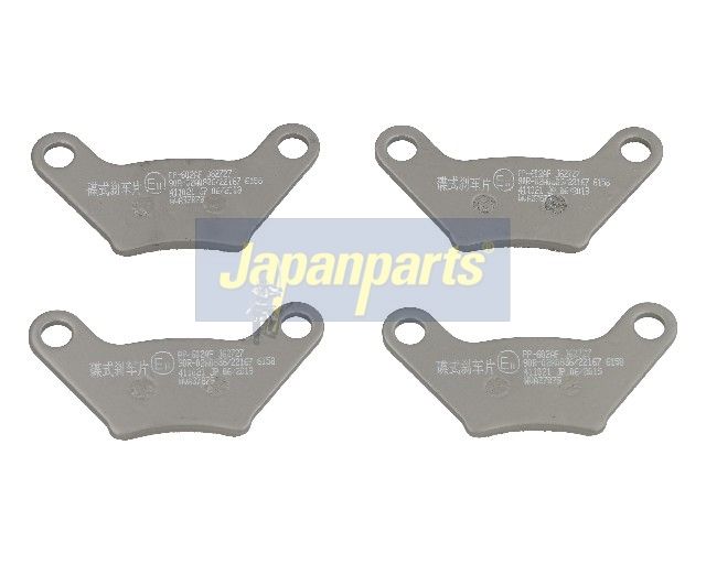 JAPANPARTS Stabdžių trinkelių rinkinys, diskinis stabdys