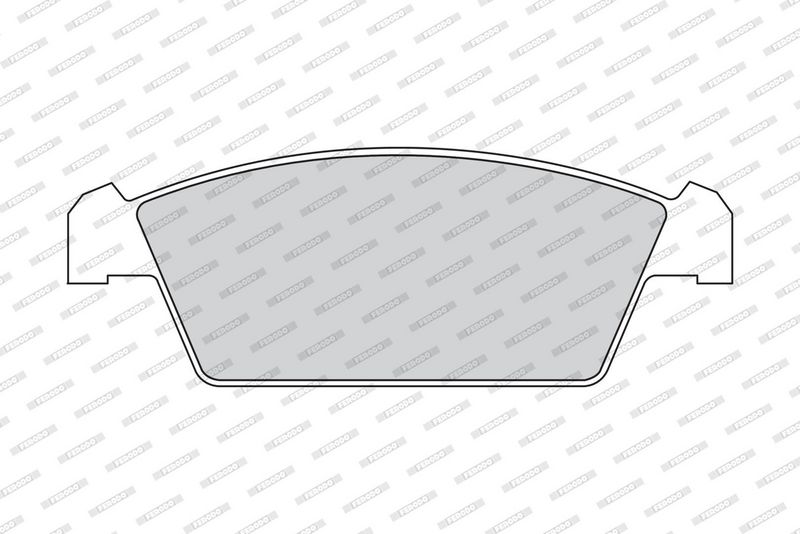 FERODO Plaquettes de frein à disque FDB1108