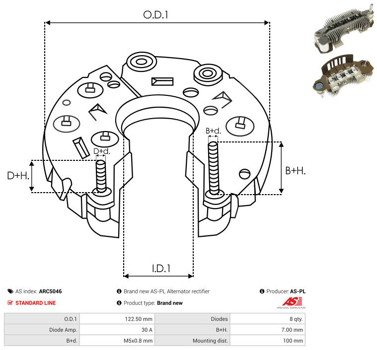 Seadistaja, generaator, AS-PL ARC5046