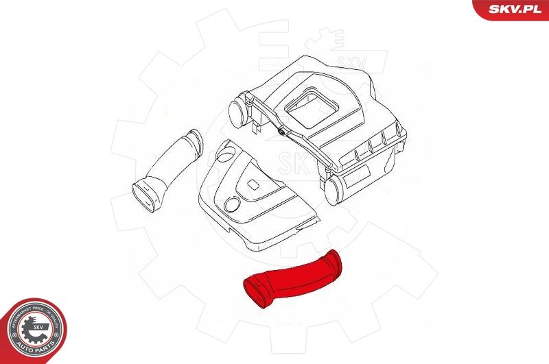 ESEN SKV 43SKV915 Intake Hose, air filter