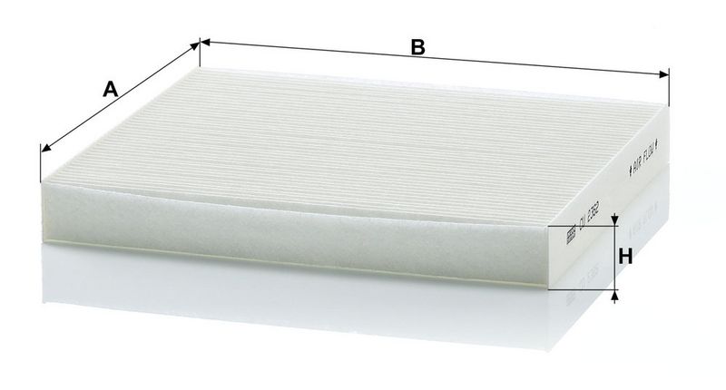 Filter, salongiõhk, MANN-FILTER CU 2362