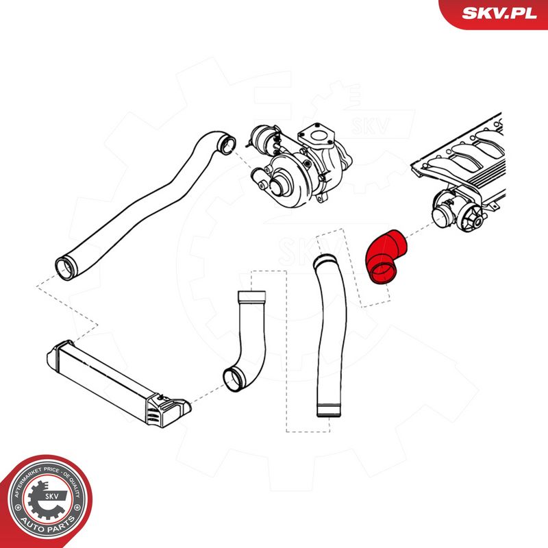 Laadimisõhu voolik, ESEN SKV 24SKV701