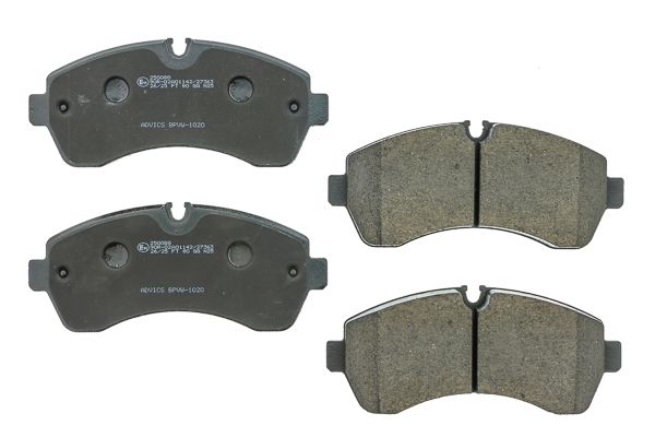 AISIN BPVW-1020 - Stabdžių kaladėlių komplektas