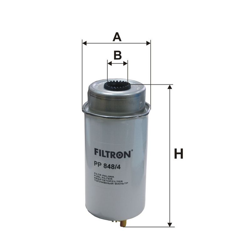 Kütusefilter, FILTRON PP 848, 4