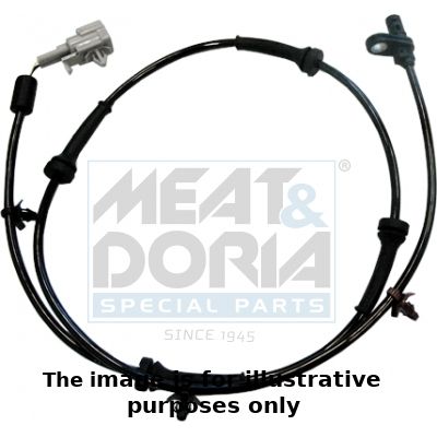 MEAT & DORIA 90243E - Sensor, wheel speed