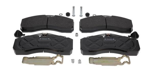 Sada brzdových destiček, kotoučová brzda FCV4345PTS