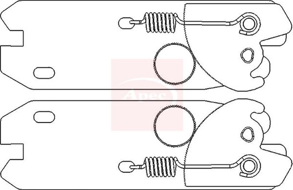 APEC Adjuster, braking system ADB3014